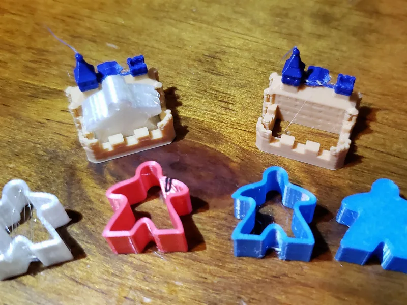 Rifraf 3D Carcassonne EXP 7&8 Catapult, B, C, B