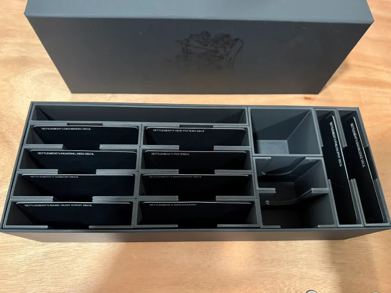 Settlement Box Insert for Kingdom Death Monster