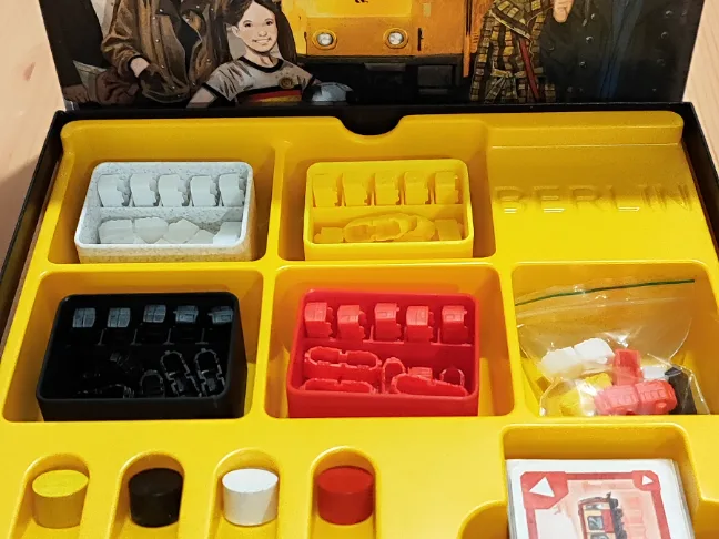 Ticket to Ride Berlin: Insert (Organizer / Tray)