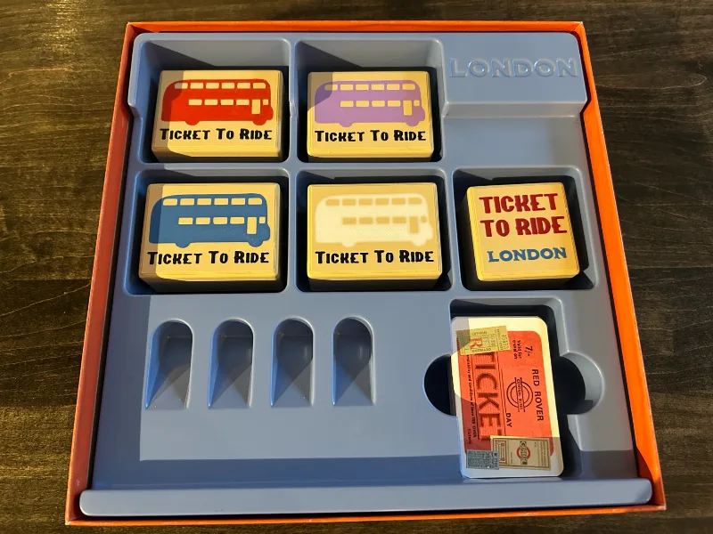 Ticket to Ride London Boxes