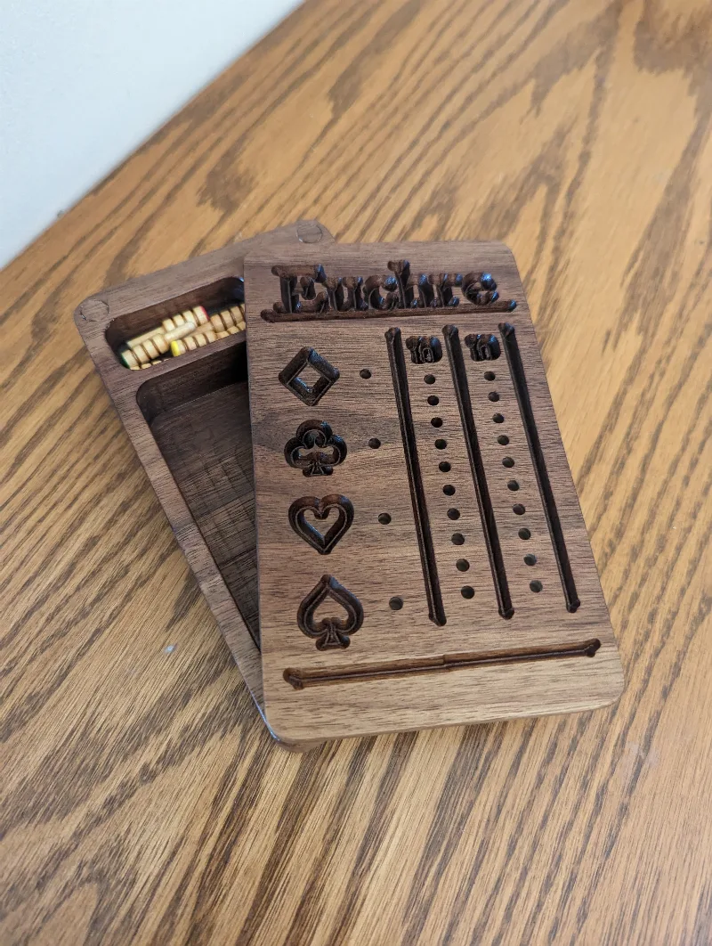 Euchre Card box