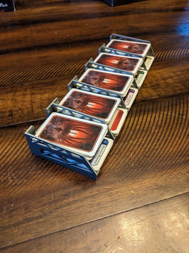 BSG / Ticket to Ride Double-Stack Offset Card Holder - No Support