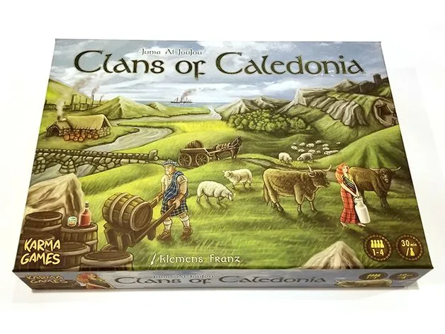 Clans of Caledonia Insert/Organizer