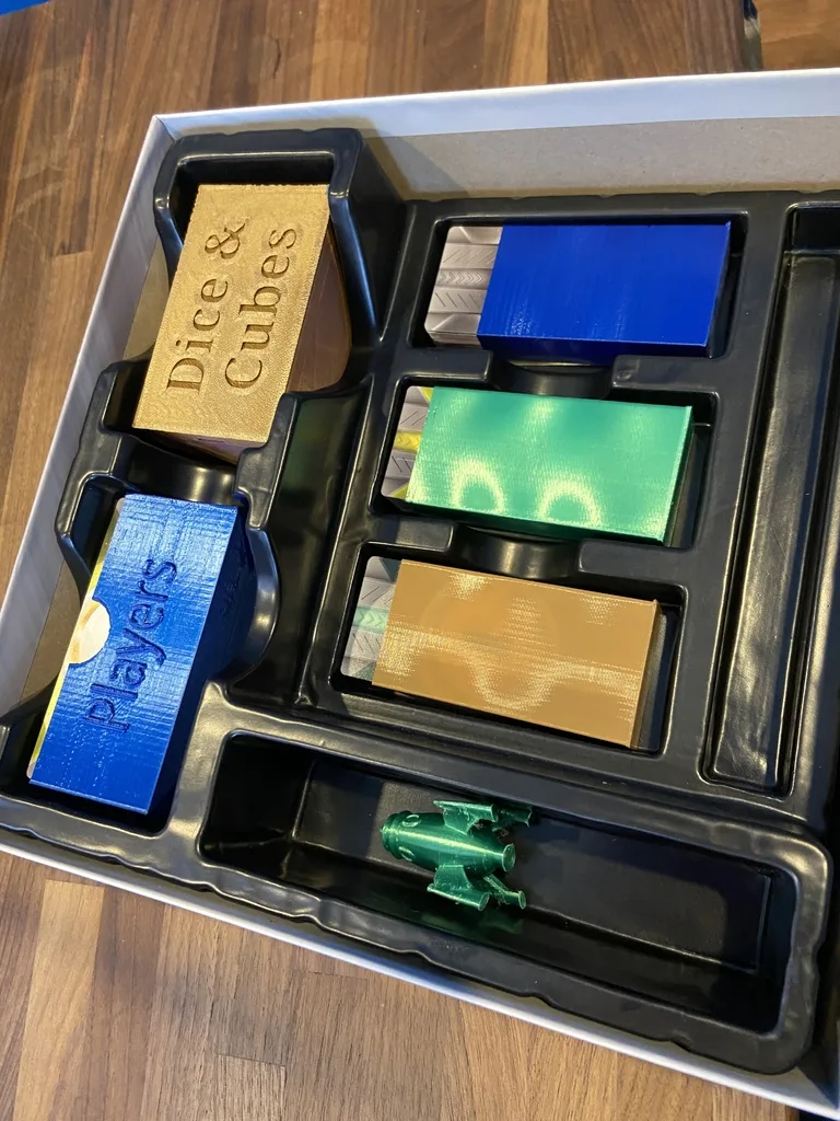 Space Base Container and Starting Pieces