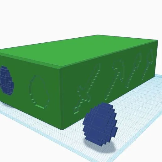 Minecraft Builders & Biomes Cube Holder