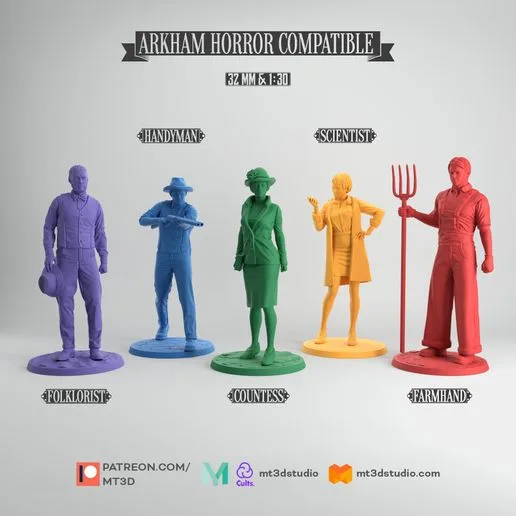 Investigator Pack 10 - Arkham Horror compatible