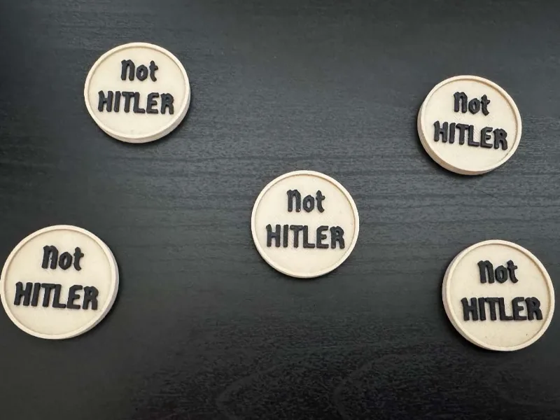 Secret Hitler - Not Hitler Coins