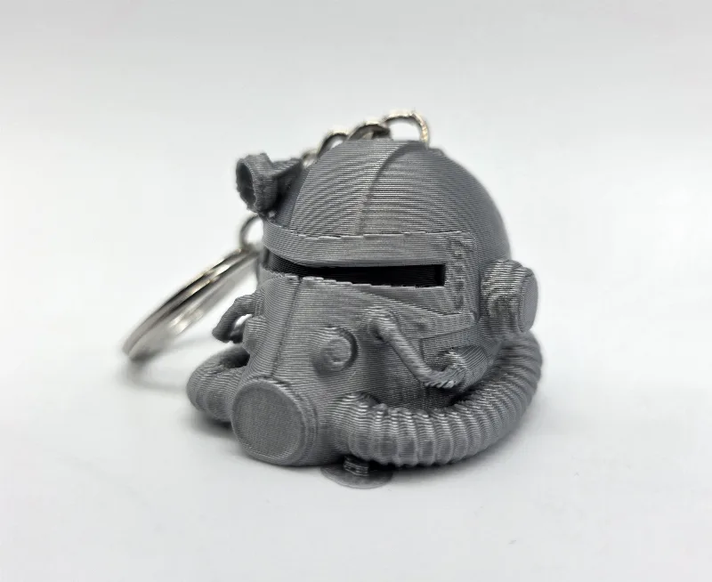 Brotherhood of Steel Helmet Keychain - Fallout