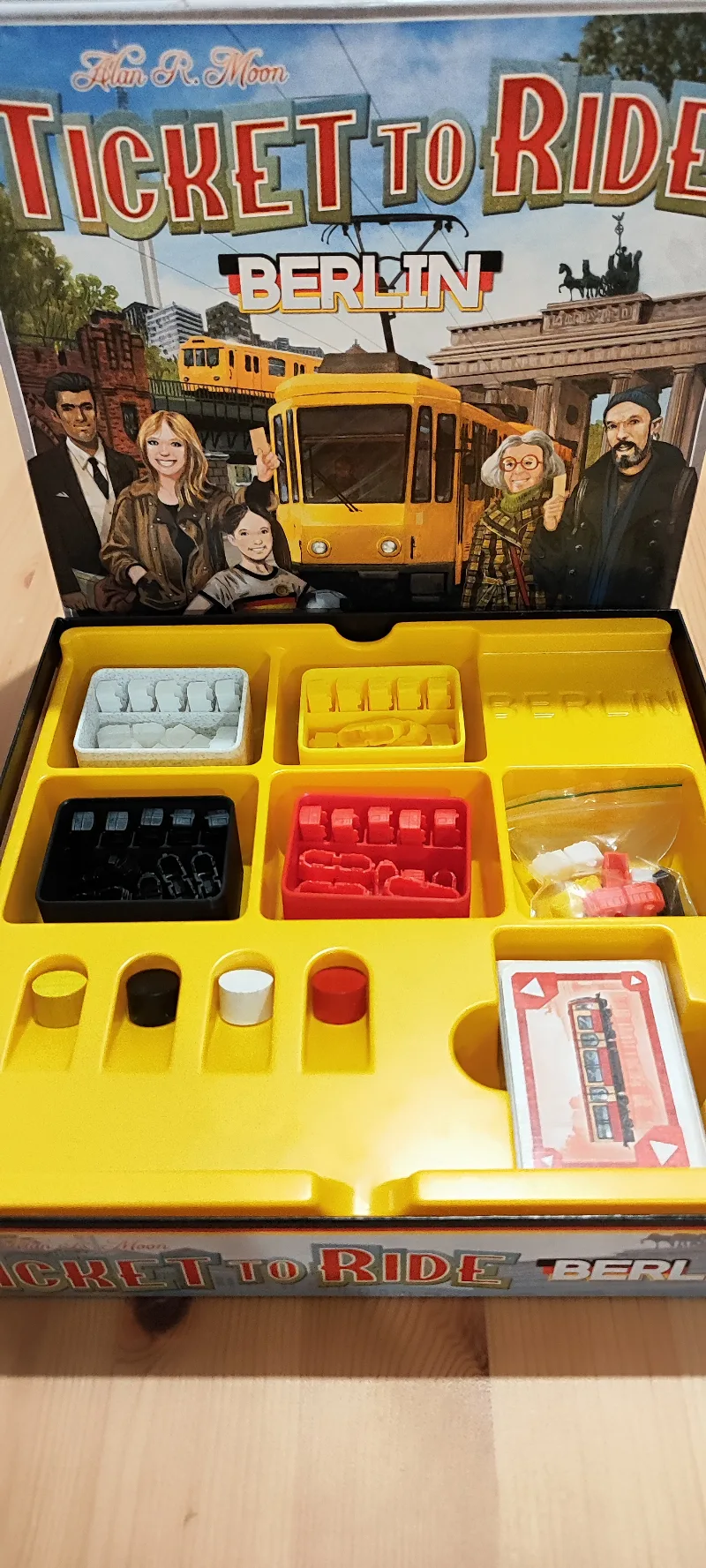 Ticket to Ride Berlin: Insert (Organizer / Tray)