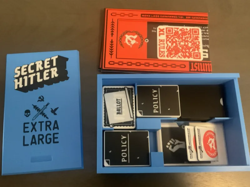 Ultimate Secret Hitler XL - 4 Color - 100% Printed