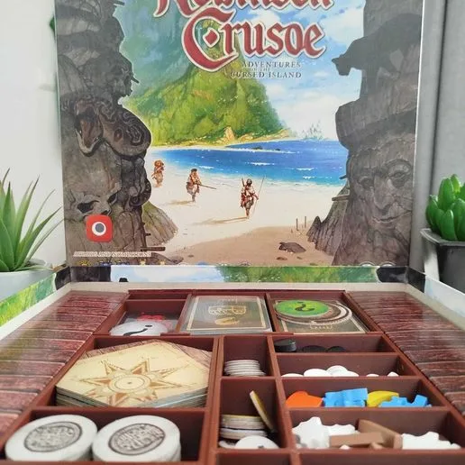 Robinson Crusoe: Adventures on the Cursed Island - Board Game Insert
