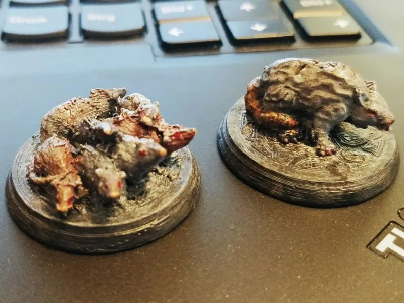 Gloomhaven - Mindthief Pet - Monster Rat