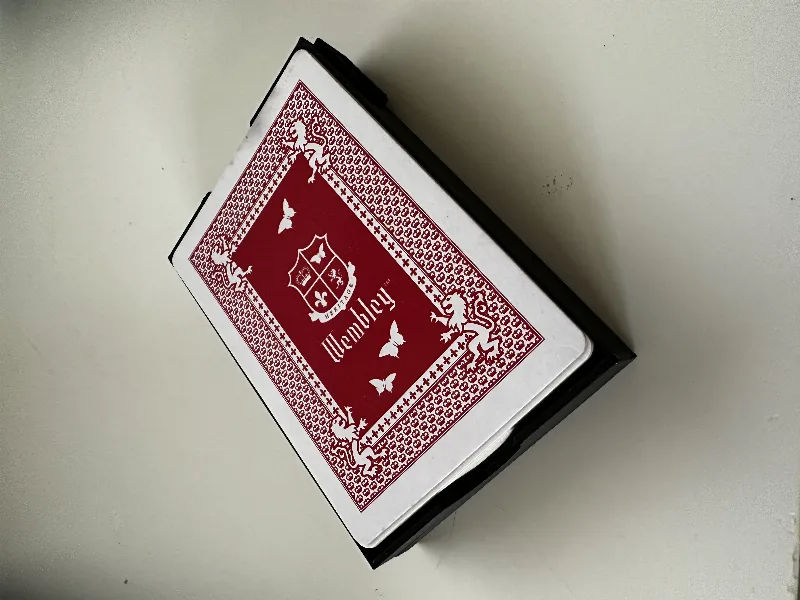 Poker standard card size box