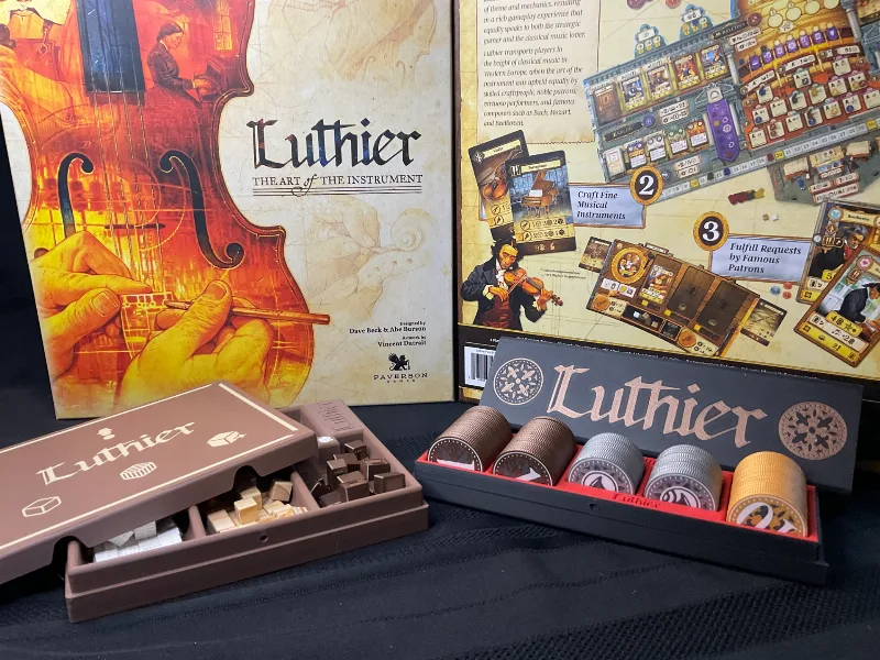 Luthier Boardgame - Trays