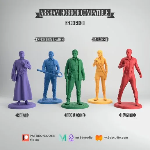 Investigator Pack 04 - Arkham Horror compatible