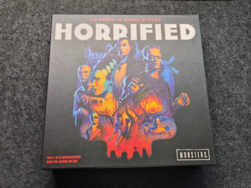 Insert organizer for Horrified Boardgame