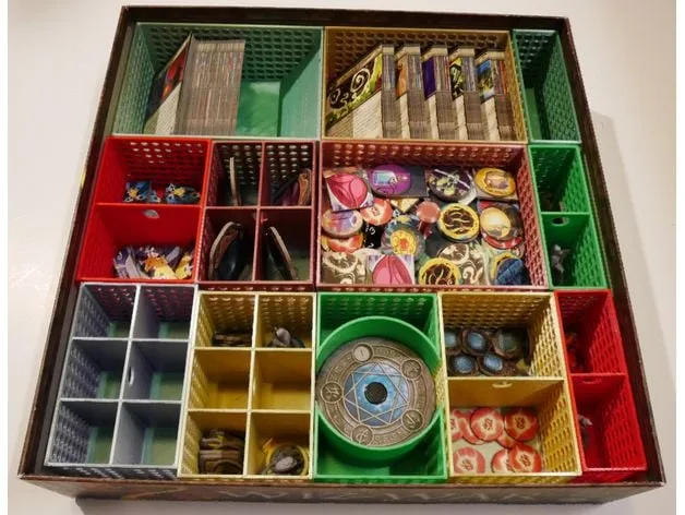 29x29 Box Board Game Organizer and Inserts