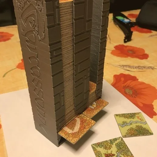 Carcassonne double tile tower