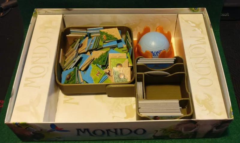 Mondo, Insert/Organizer