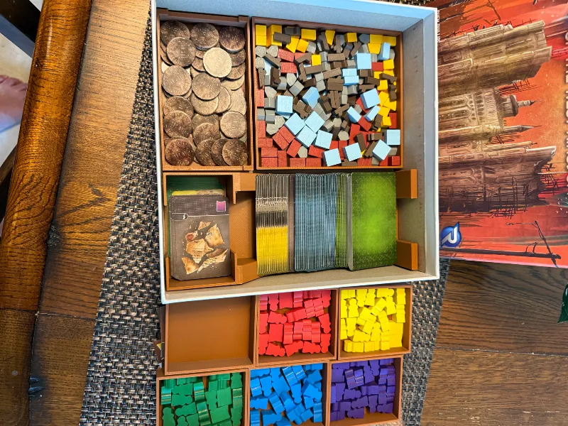Architects of the West Kingdom Board Game Insert
