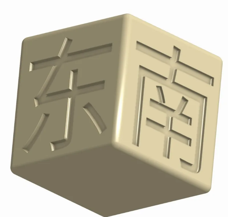 Mahjong Wind Dice