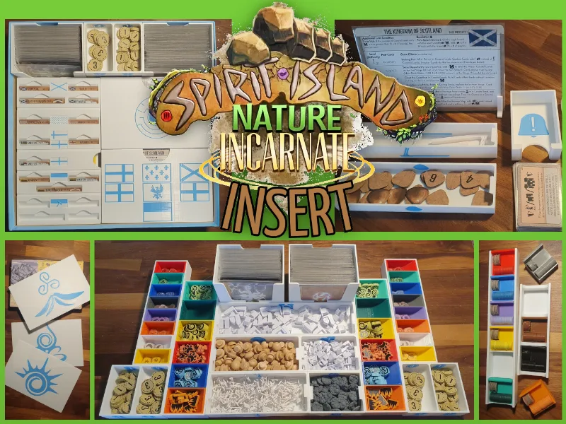Spirit Island Insert for ALL expansions