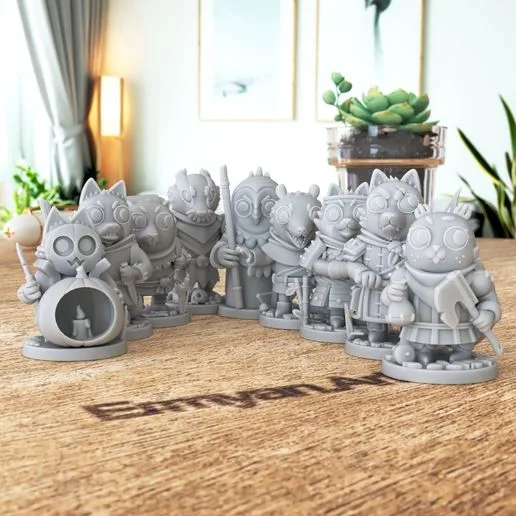 Root Boardgame Vagabond Figure Mega Pack