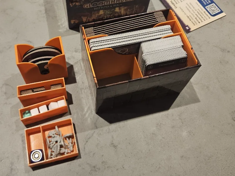 Gloomhaven Buttons & Bugs Organizer Insert