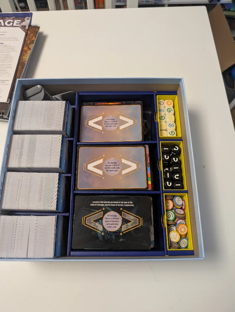 Vantage Board Game Bit Boxes