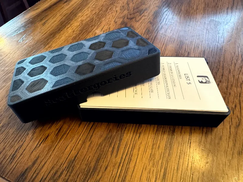Scattergories Card Box Holder