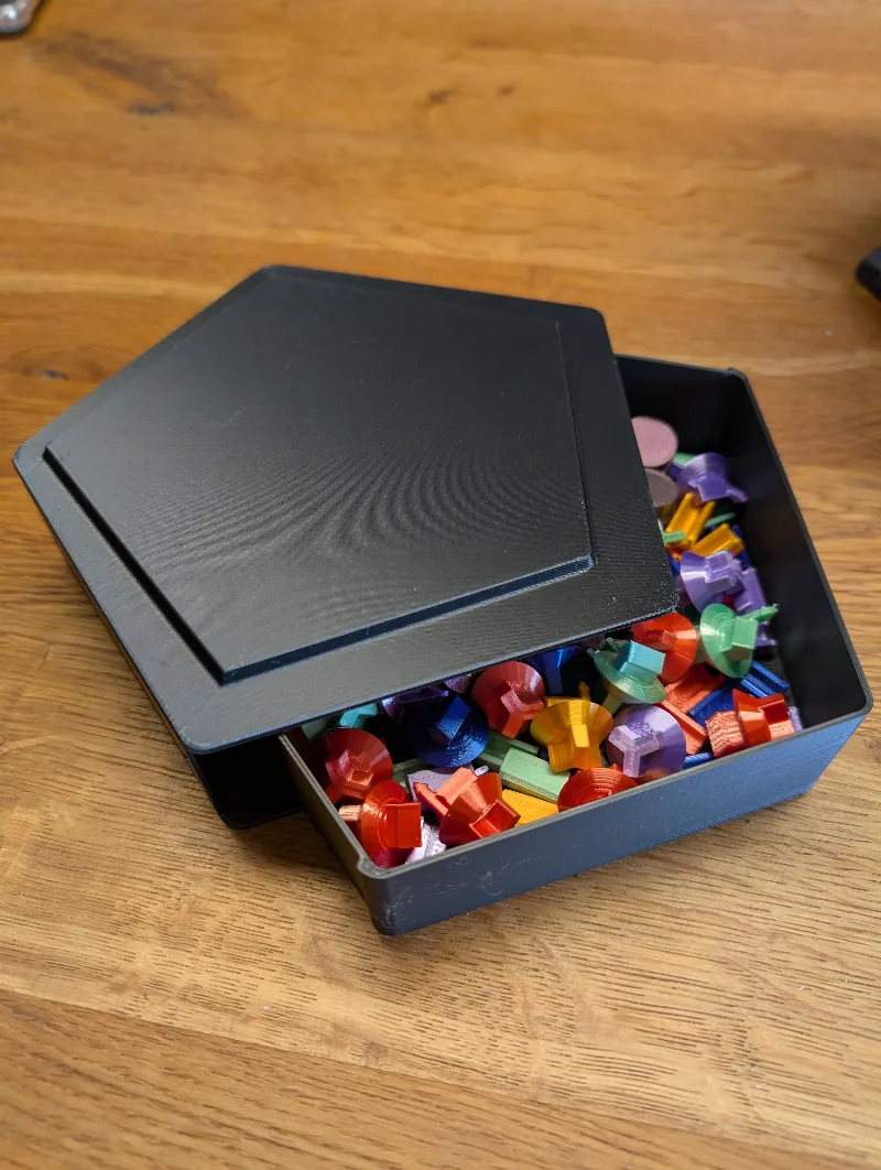 Storage Box for Settlers of Catan, Globe Edition