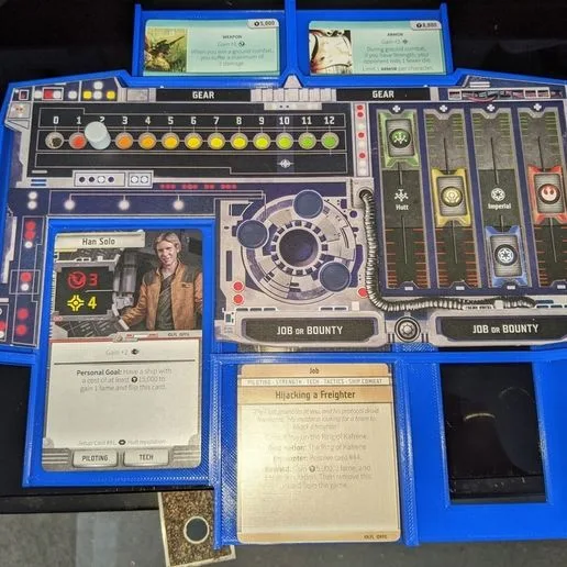Star Wars Outer Rim Player & Ship board