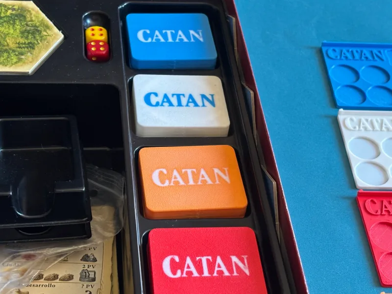 Catan Boxes for storing components