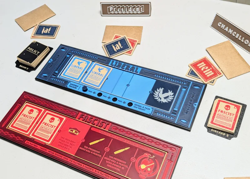 Secret Hitler Board Game