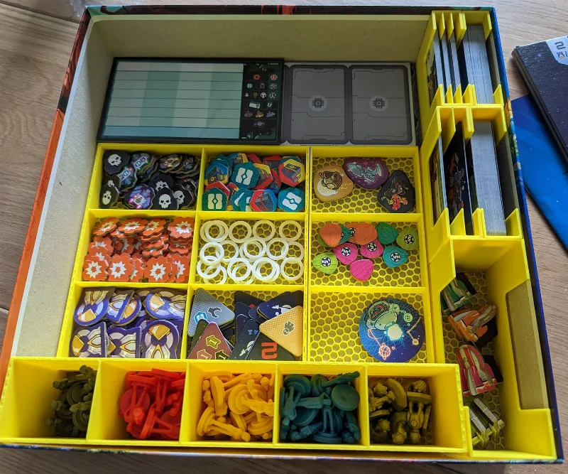 Starship Captains Boardgame Insert