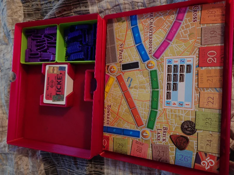 Ticket to ride - london - compact travel box+insert