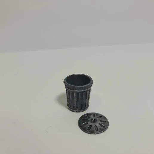 Trash Can - Zombicide -  Modern Board Game - (Pre-Supported)
