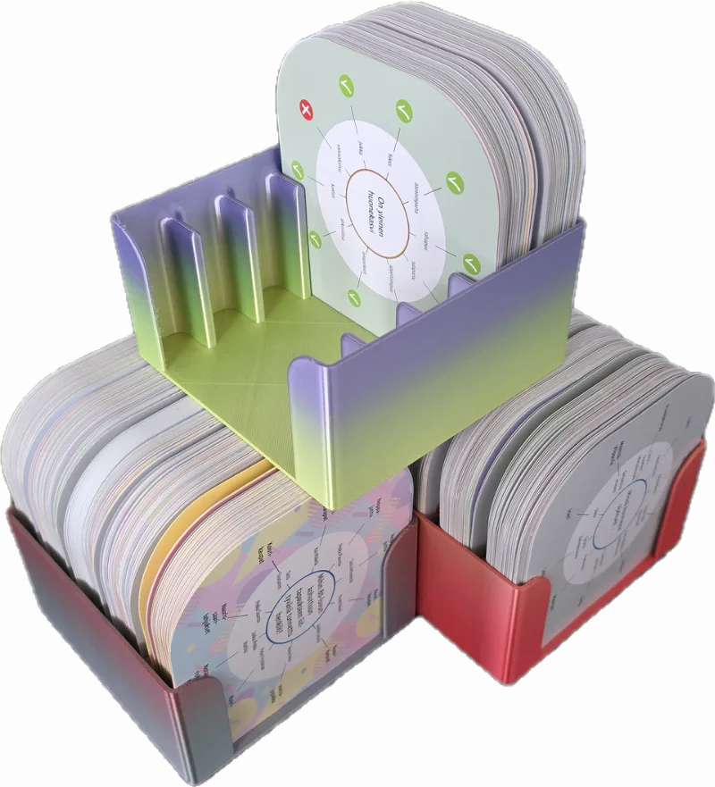 Smart10 question card holder