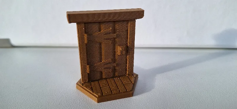 Gloomhaven wooden door long axis