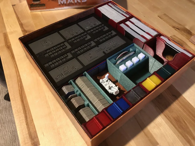 Box Organization for Terraforming Mars with All Expansions
