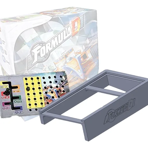 Formula D  Board Game- Player card frame