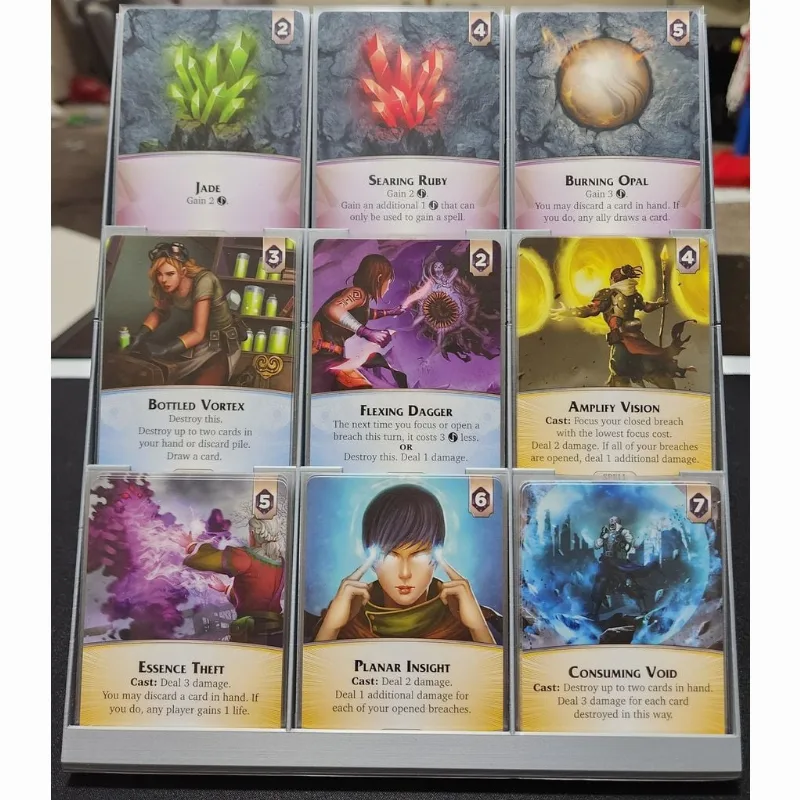 Aeon's End Market Stand -fits sleeved cards