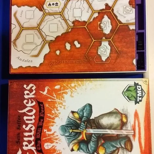 Crusaders, Thy Will Be Done deluxe edition (plus expansion!) box insert