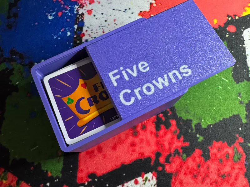 Five Crowns Box Lid