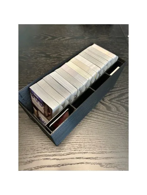Black Rose Wars + Rebirth Schools of Magic Cards/Tokens Organizer for Use with LMS Dividers - SLEEVED or No Sleeves