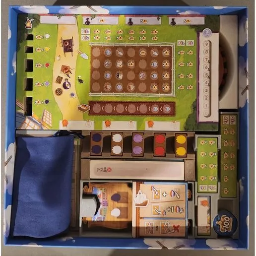 Windmill Valley Board game Insert with Expansion