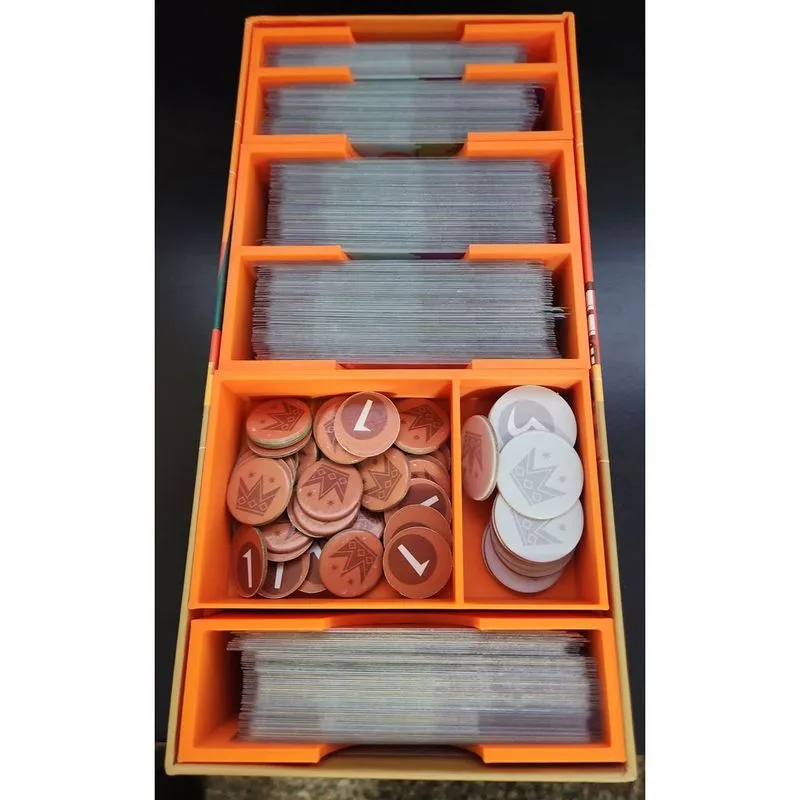Machi Koro (Original Set + Harbor + Millionaire's Row) Insert (no conversion)