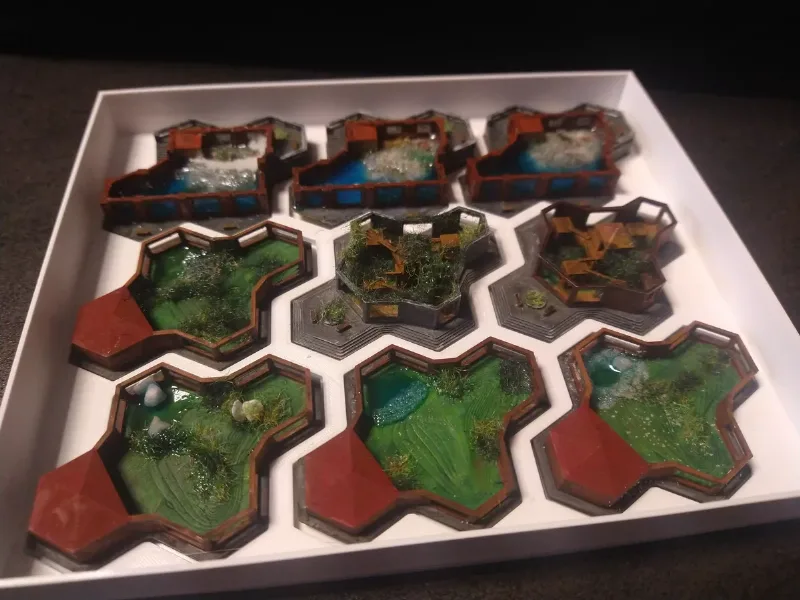 Ark Nova 4-tile enclosures