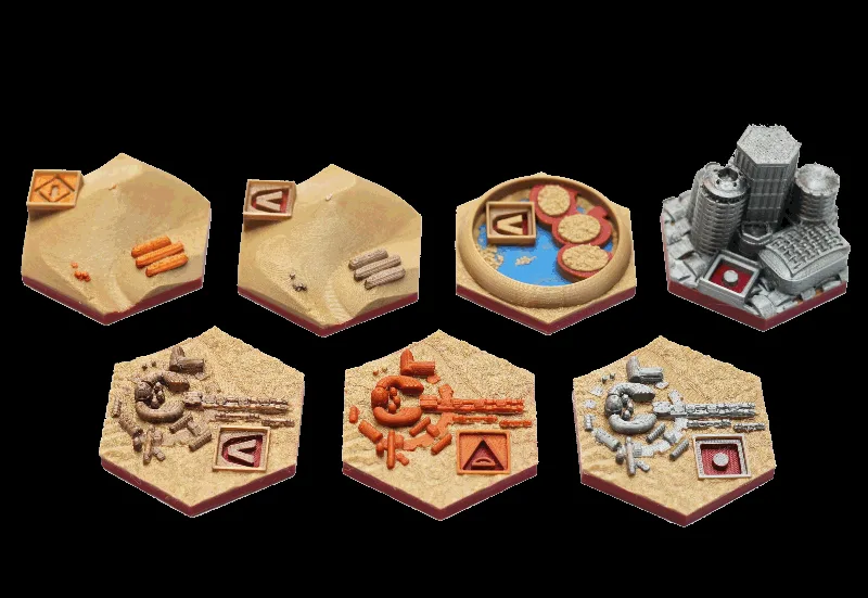 RifRaf Terraforming Mars Prelude 2 Revised Tiles