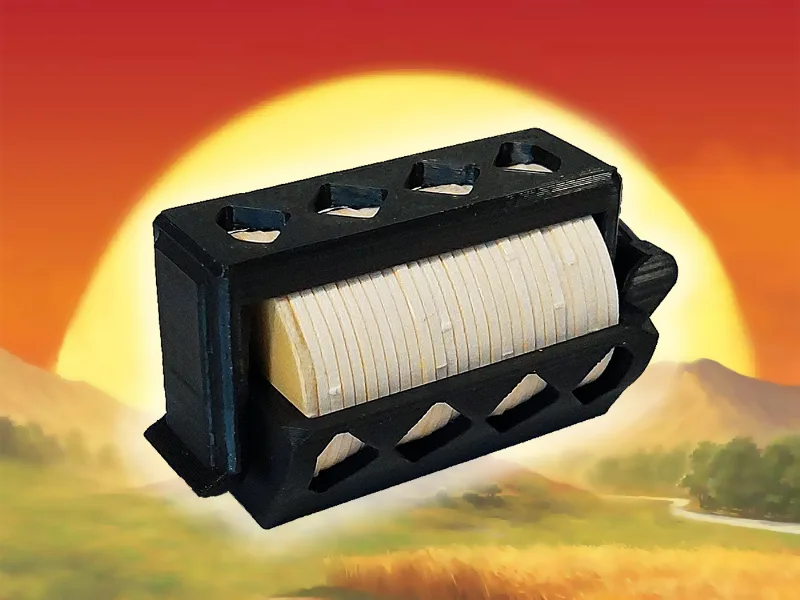 Catan Number Token Basket / Box,  Print-in-Place, 4 sizes - Settlers of Catan, Etc.